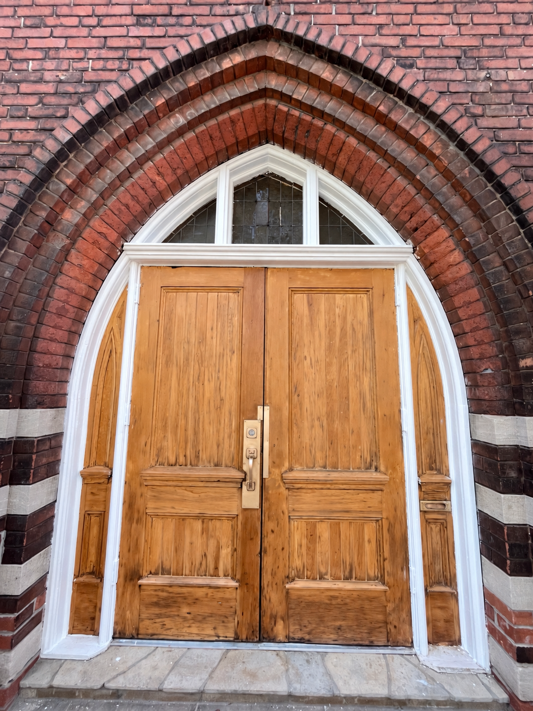 Century-Old Entry Door Restoration — finished result
