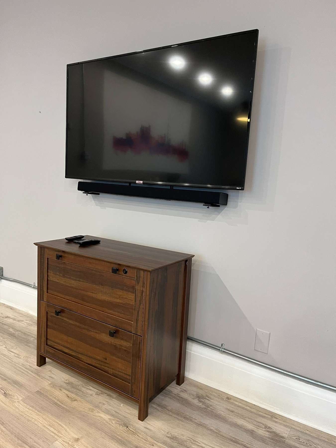 TV & Soundbar Installation — after